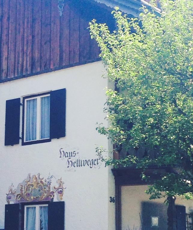 גרמיש-פרטנקירכן Ferienwohnung Gruss Aus Partenkirchen חדר תמונה